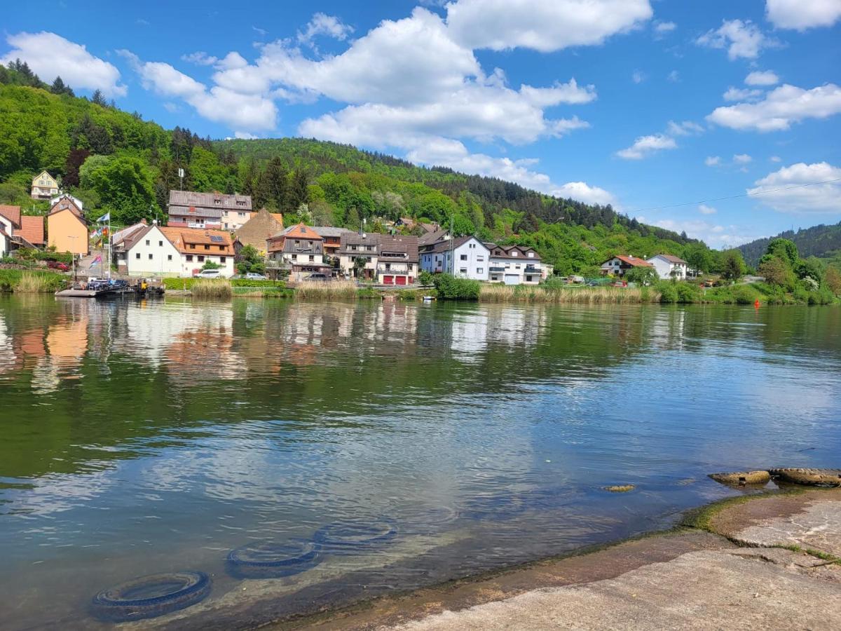 Fewo Am Neckarsteig Mit Anbindung An Heidelberg Neckarsteinach Esterno foto